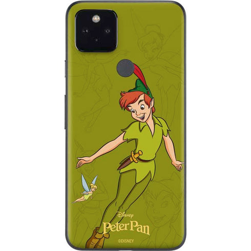 Disney Peter Pan and Tinker Bell Portrait Google Pixel 5a Skin